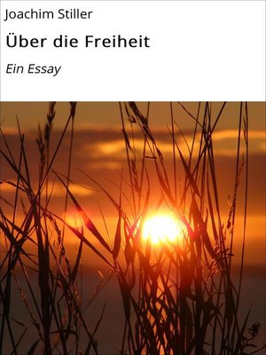 cover image of Über die Freiheit